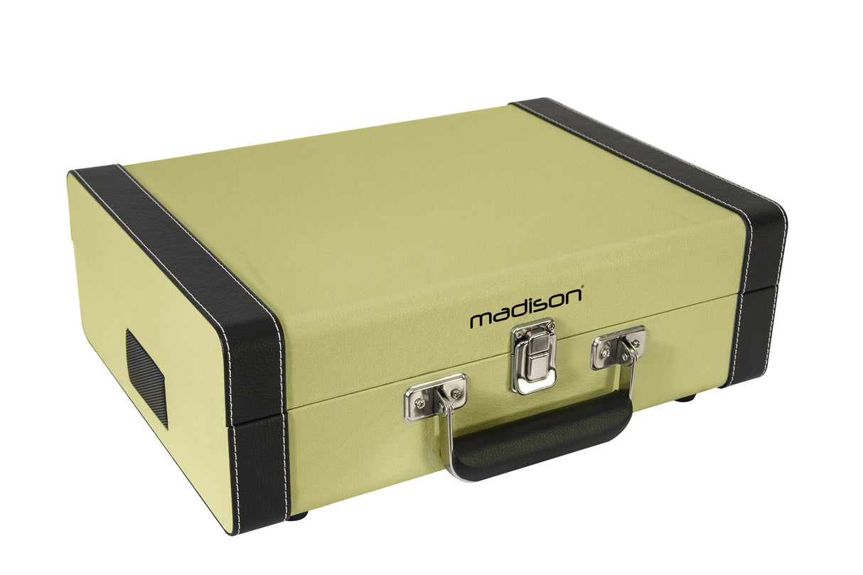 Madison Vintage Turntable with Bluetooth (Green)