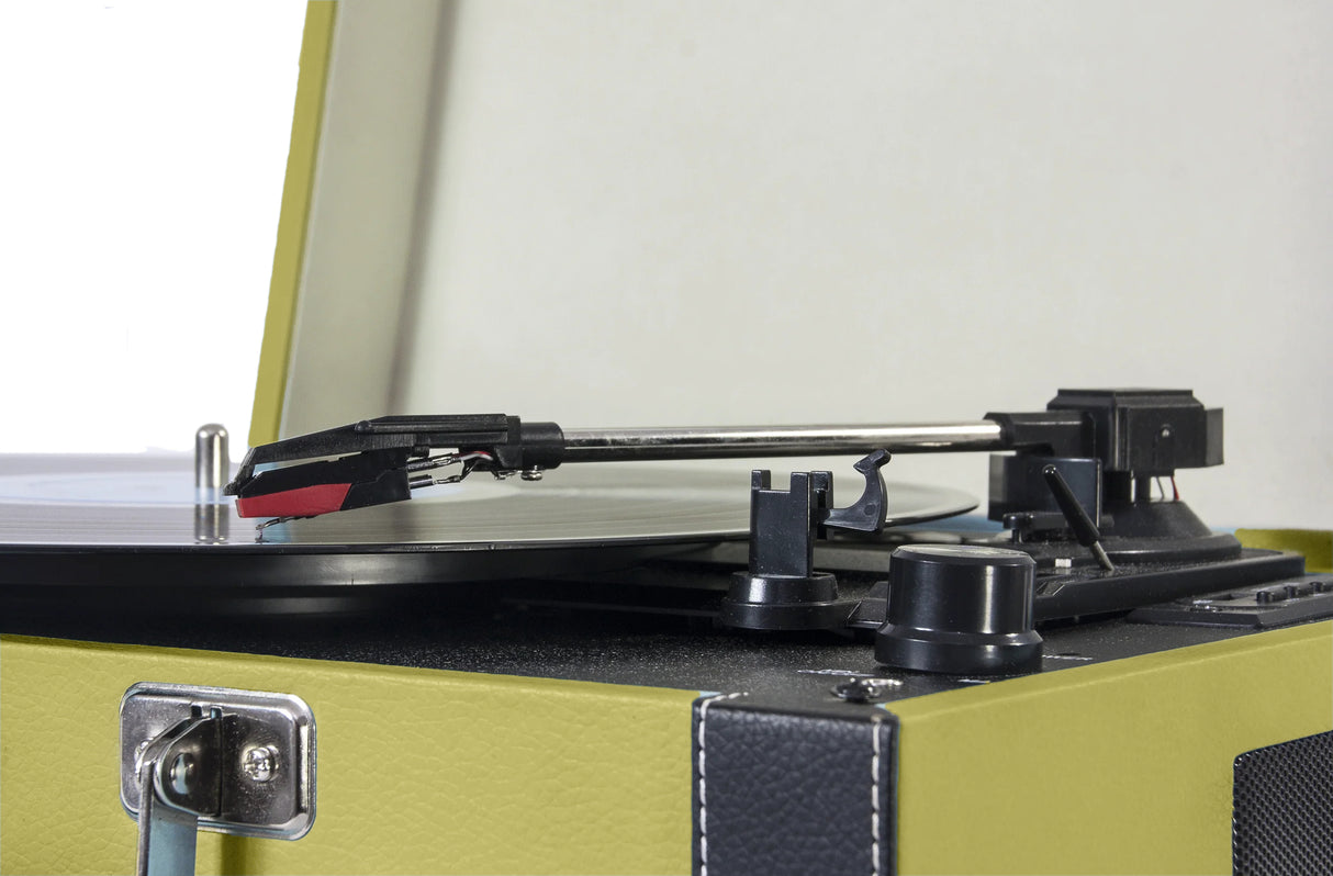Madison Vintage Turntable with Bluetooth (Green)