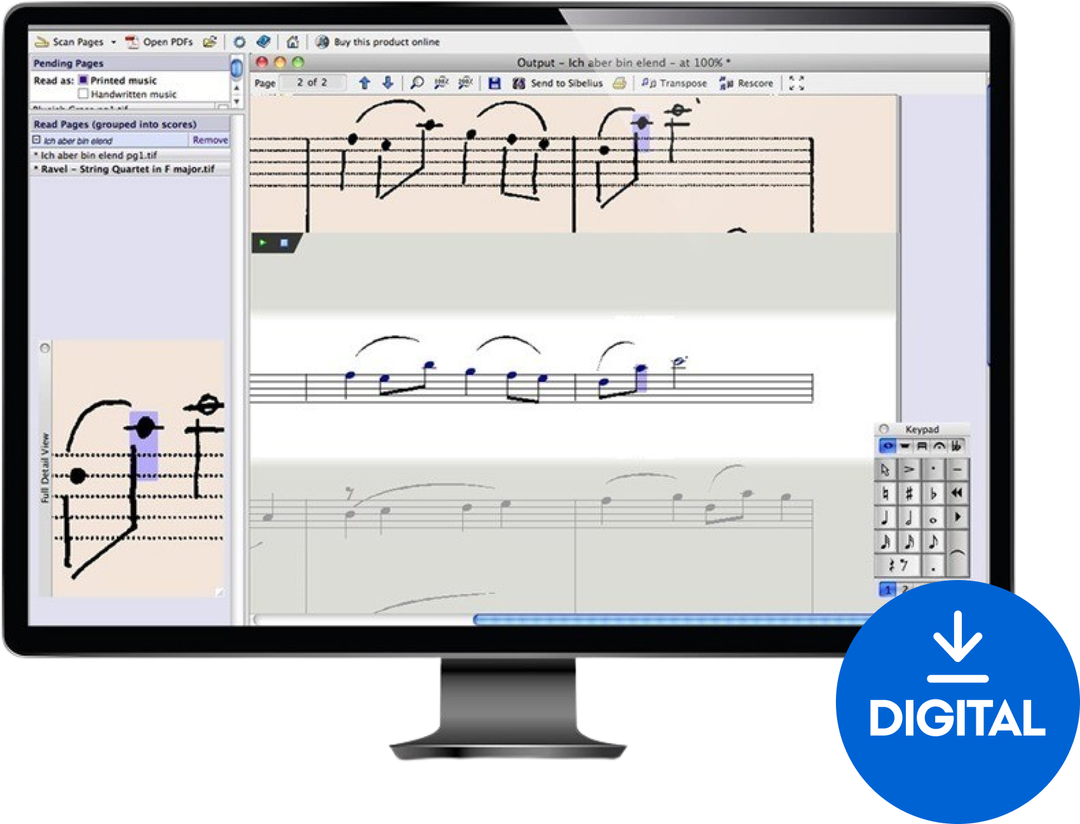 Sibelius Ultimate Licence perpétuelle avec AScore