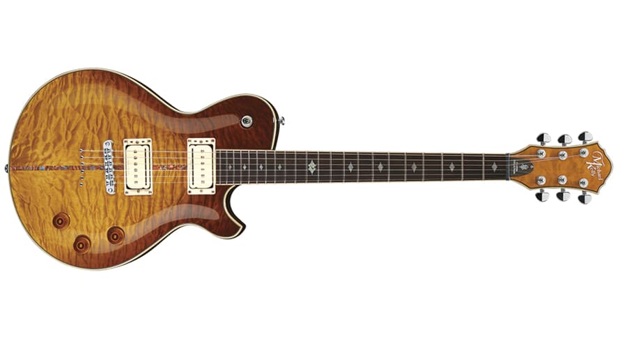 Michael Kelly Mod Shop Patriot Instinct Duncan guitare électrique, Scorched
