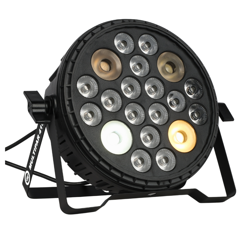 Light4Me Multi Par 416 RGB-UV+WW/CW