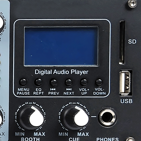 BST MX56U Rack mixer