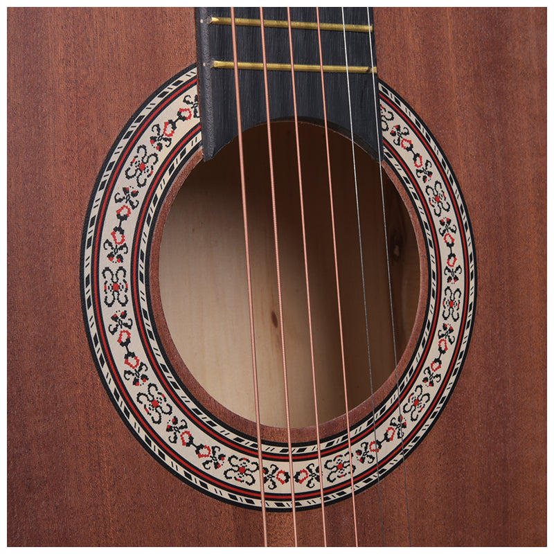 Guitare acoustique pour enfants 1/2 – Noir mat