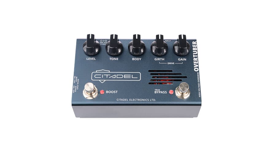 Citadel Overtuber tube overdrive avec boost