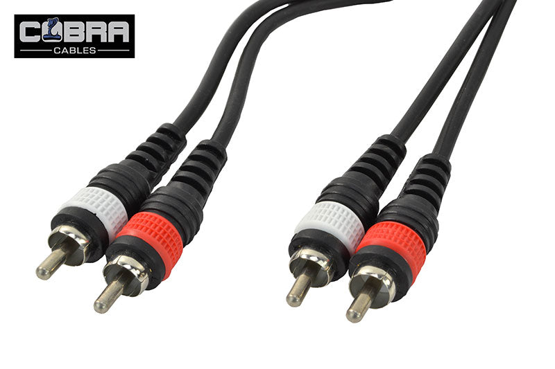 Câble Phono 2 x RCA Mâle à 2 x RCA Mâle