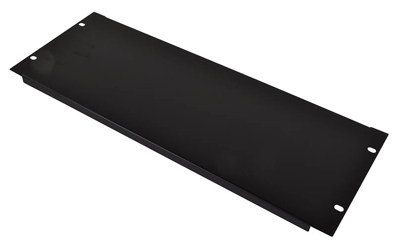 19" Black Rack Panel