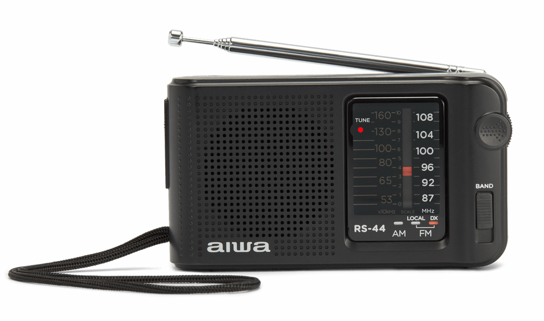 AIWA RS-10 Radio de poche avec AM/FM, FM DX et écouteurs