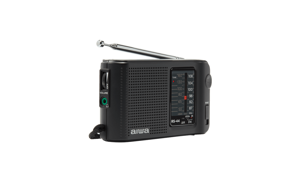 AIWA RS-10 Radio de poche avec AM/FM, FM DX et écouteurs
