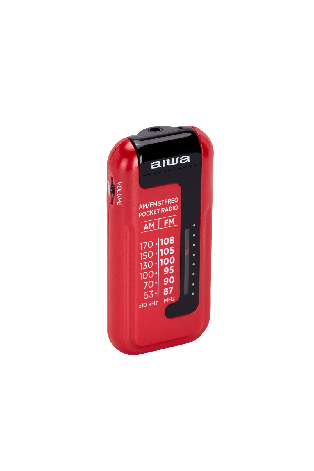 Aiwa RM-10RD radio portable, Rouge
