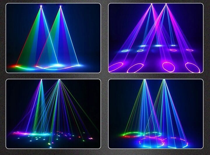 Light4Me 5 W laser avec RGB et contrôle par application