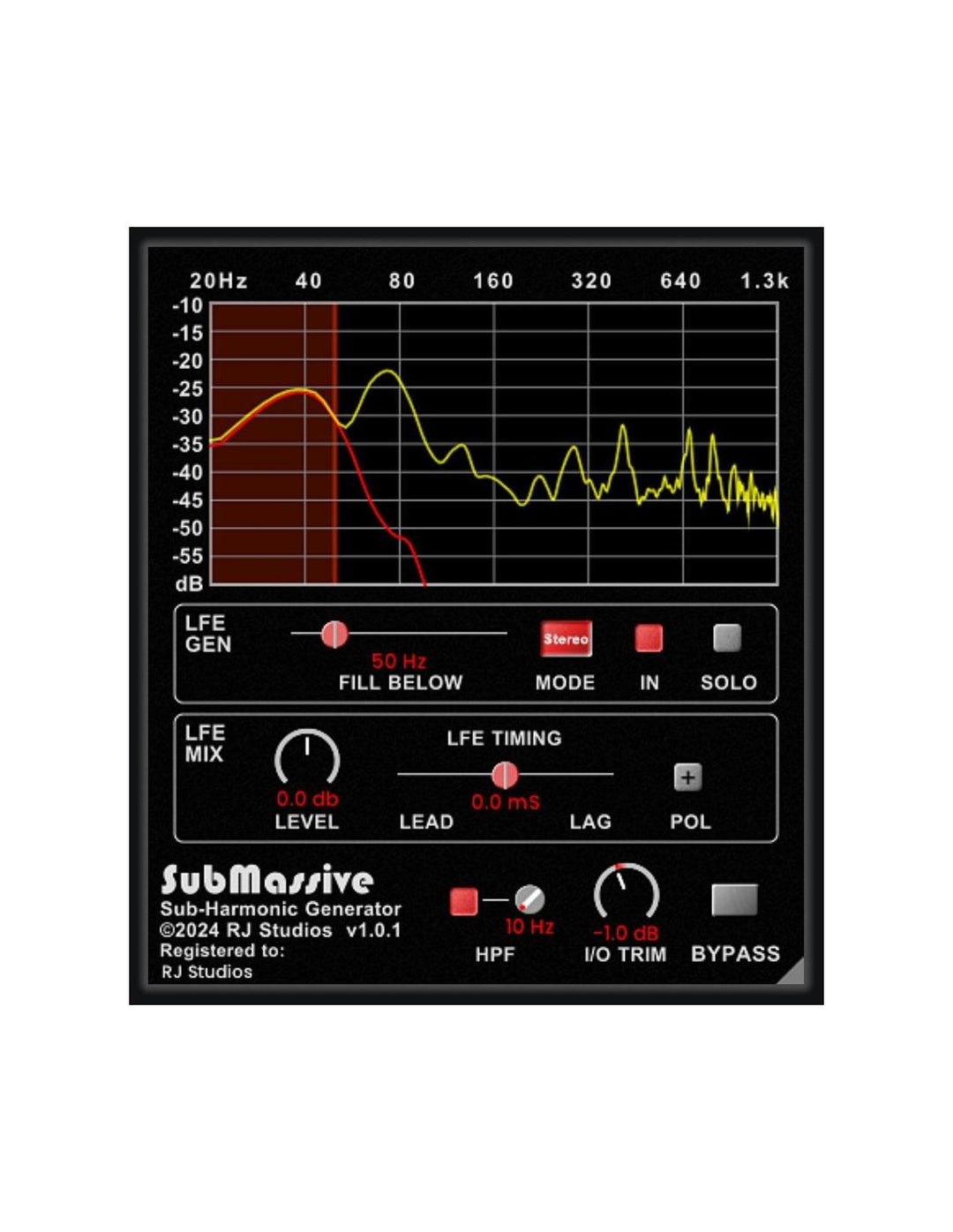 SubMassive générateur subharmonique plugin