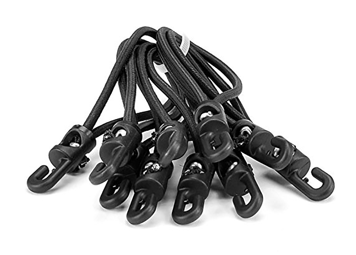 Spannfix rubber bands 10 pcs (Black)