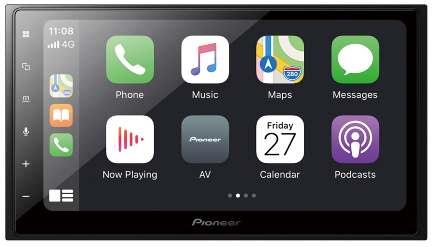 Pioneer SPH-DA250DAB CarPlay, DAB radio and Bluetooth