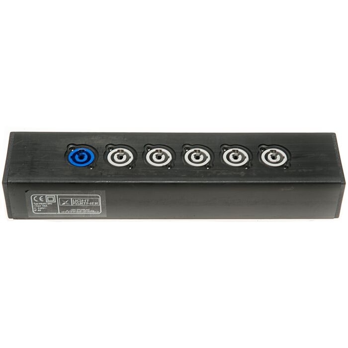 Power strip - Powercon input and 5x Powercon output