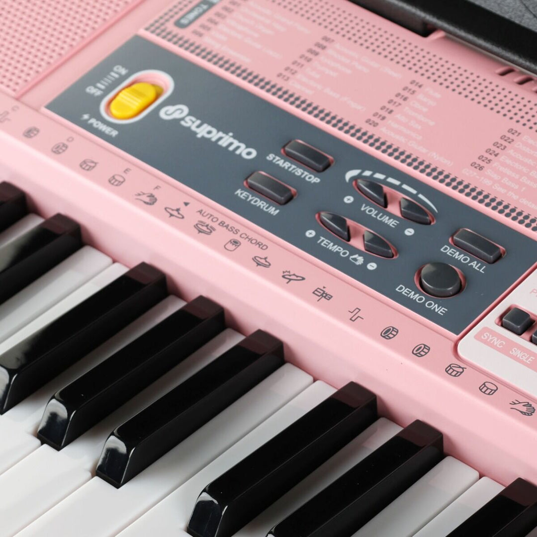 Suprimo Craviers pour enfants avec Microphones – Rose