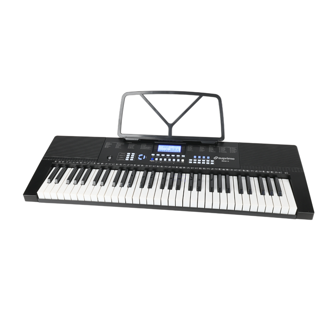 Suprimo EK611 Craviers 61 touches, Noir