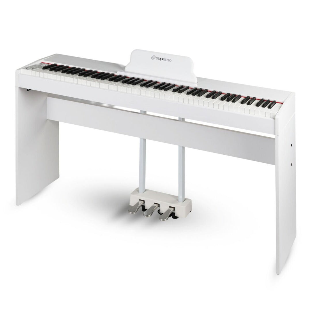 Suprimo SDP88 WH Piano numérique 88 à touches lestées, blanc