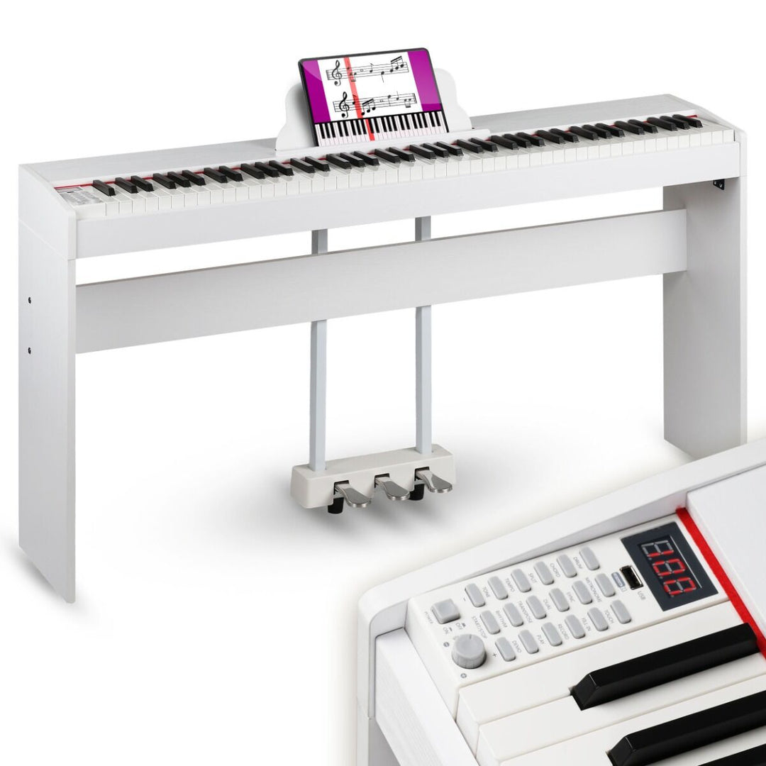 Suprimo SDP88 WH Piano numérique 88 à touches lestées, blanc