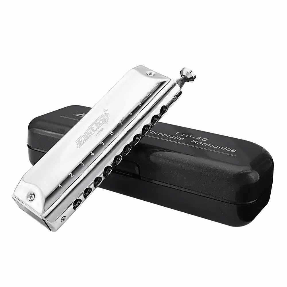 Easttop T1040 Chromatic 10-hole Harmonica - C