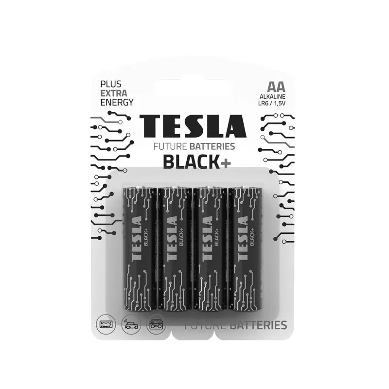 Tesla Black+ Piles AA (4 pcs)
