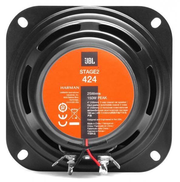 JBL Stage2 424 Ensemble de haut-parleurs pour voiture (10cm, 4")