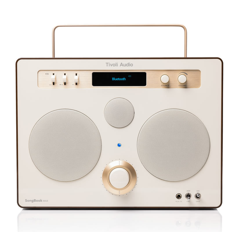 Tivoli Audio Song Book MAX Bluetooth Haut-parleur (Crème/Brun)