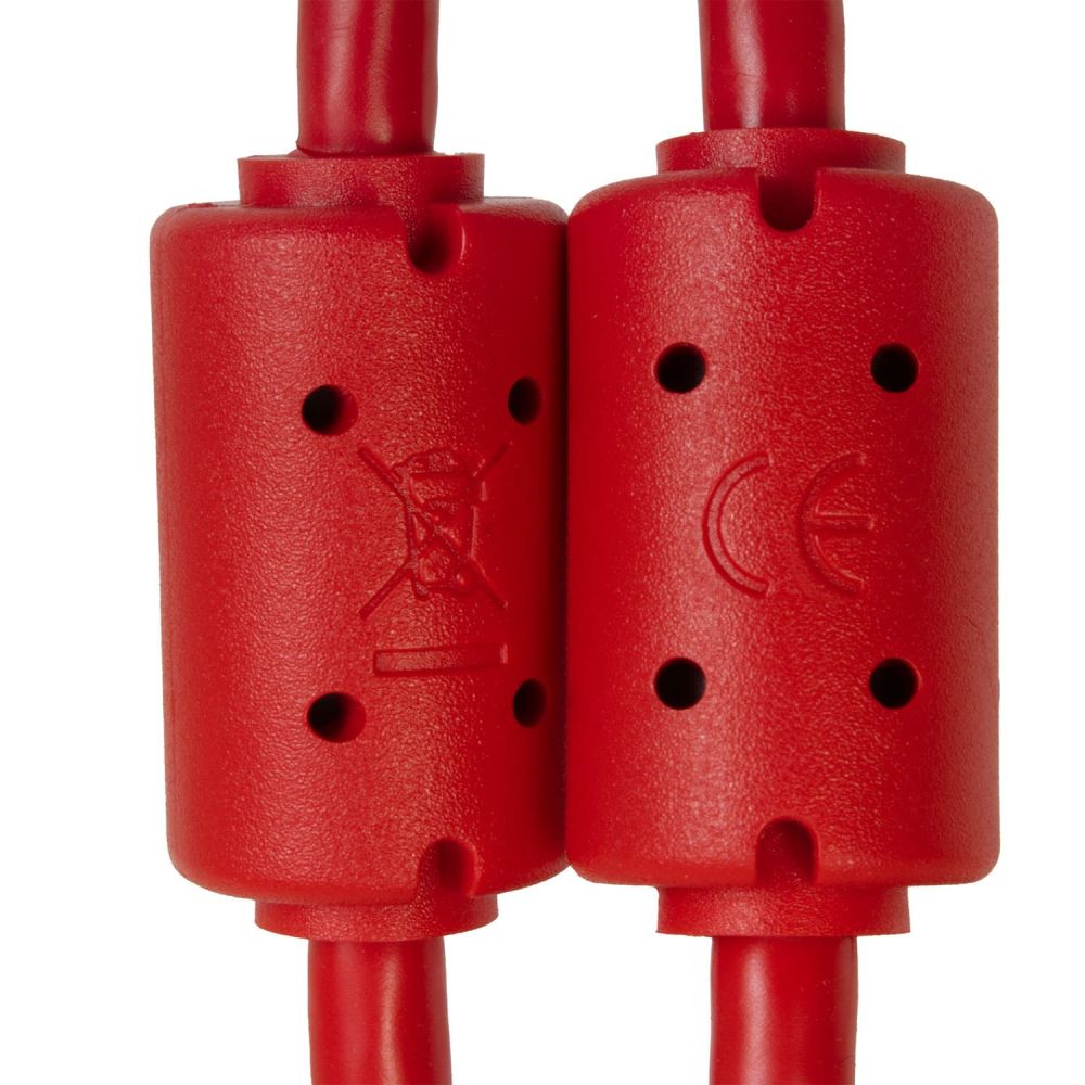 UDG Ultimate Cable USB 3.2 C-C Rouge Straight 1,5m