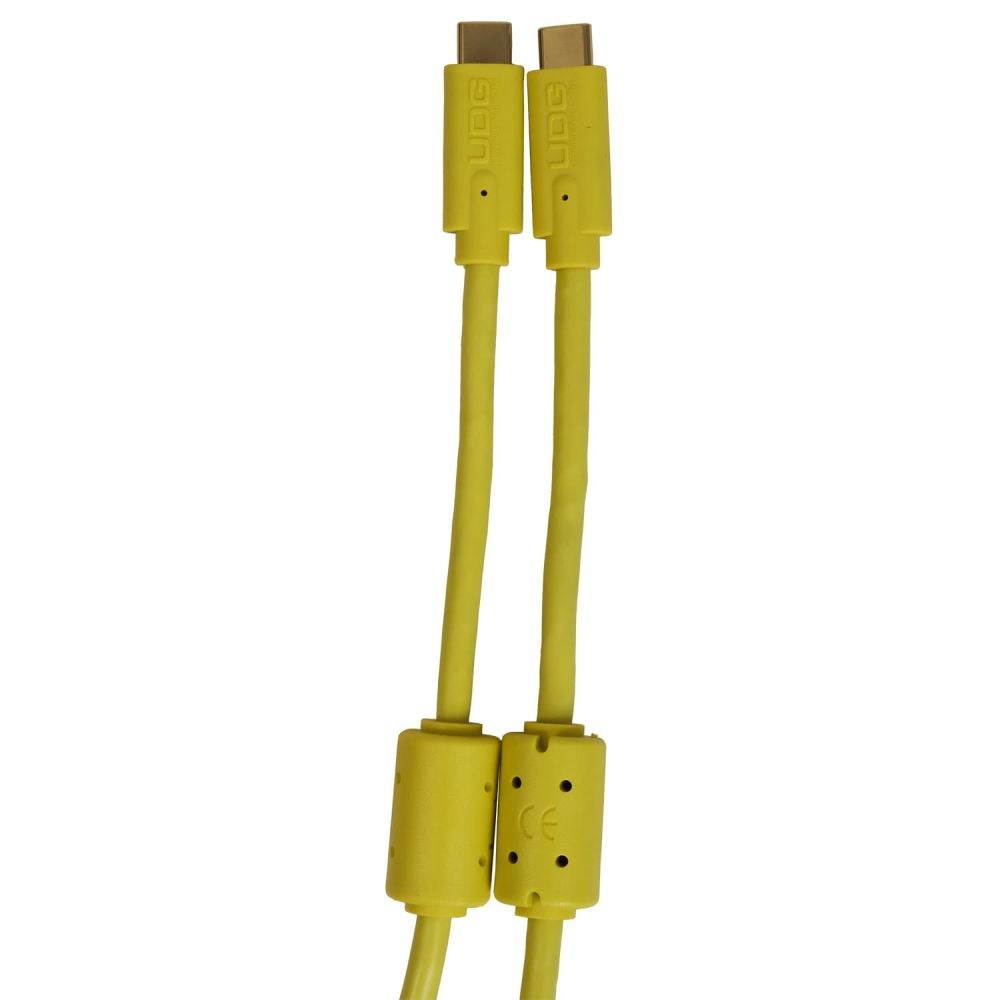 UDG Ultimate Cable USB 3.2 C-C Jaune Straight 1,5m
