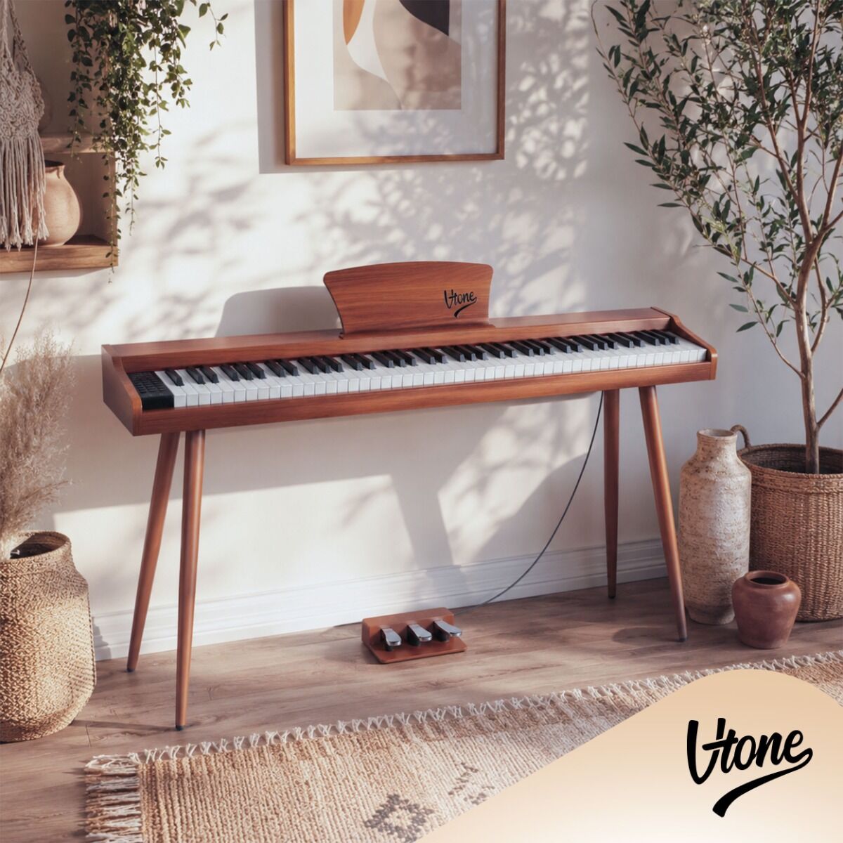 Grooveland DDP-140 Piano électrique (Sombre)