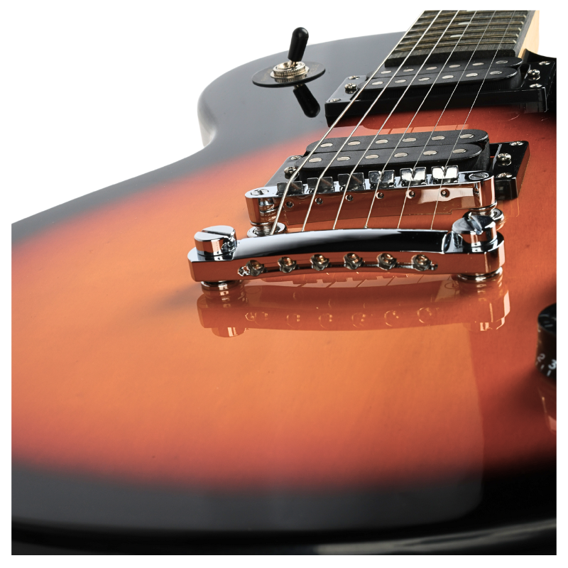 V-Tone ESLP39 SB set de guitare électrique Les Paul 4/4 avec amplificateur, Sunburst