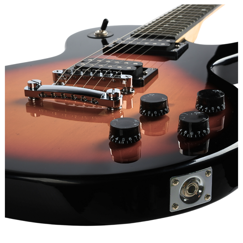 V-Tone ESLP39 SB set de guitare électrique Les Paul 4/4 avec amplificateur, Sunburst