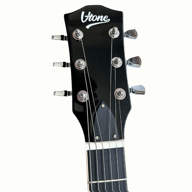 V-TONE VLP1 BK Guitares électrique 4/4 Les Paul HH – Black Gloss