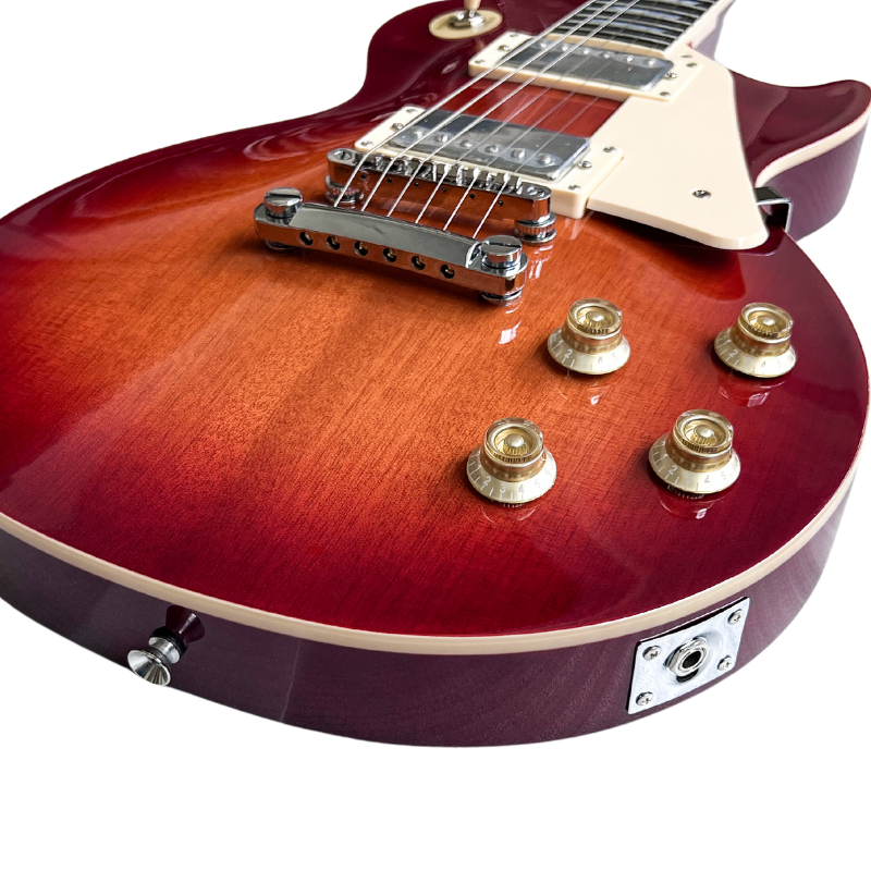 V-TONE VLP1 BS Guitare électrique 4/4 Les Paul Honey-Wine