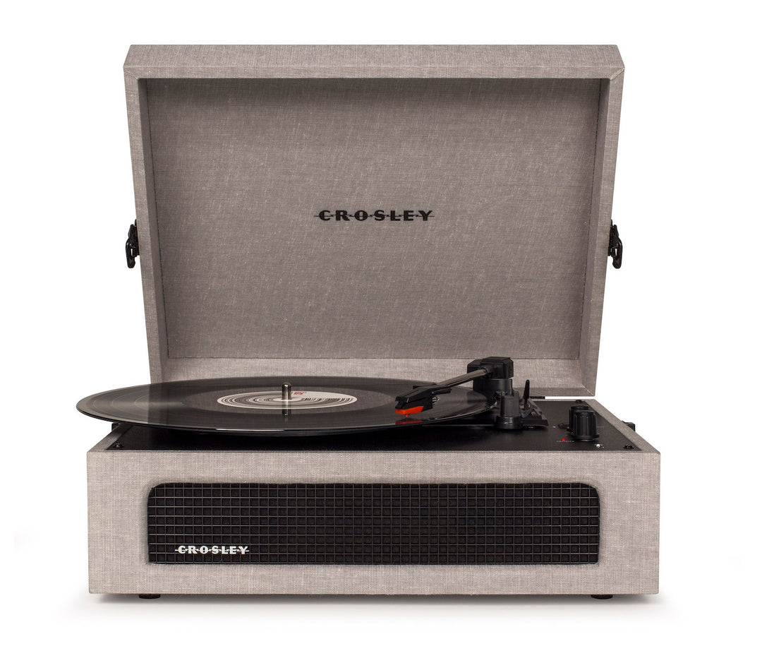 Crosley Voyager Platine Vinyle Bluetooth bidirectionnel (Gris)