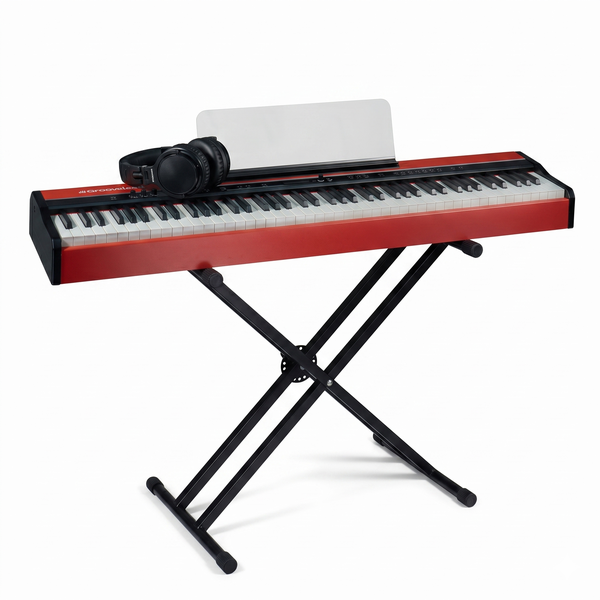 Grooveland FP80 Piano numérique (Rouge)
