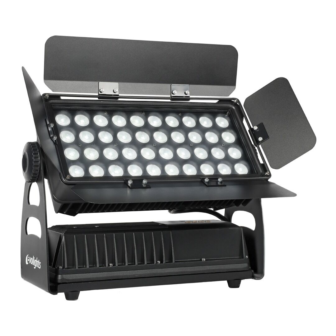 Evolights 40x10W RGBW wall washer – IP65