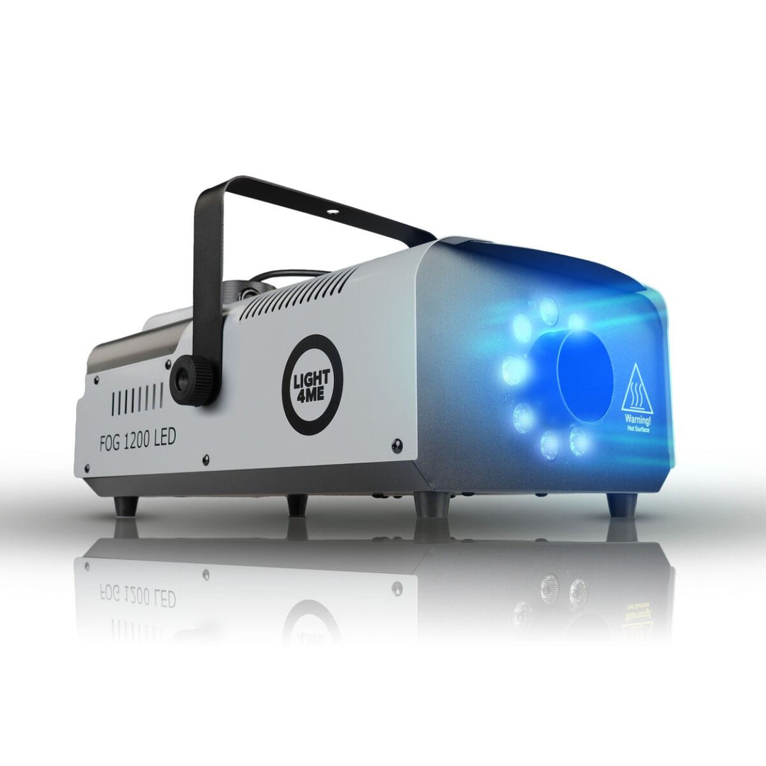 Light4Me Fog 1200 LED Machine à brouillard 1200W avec RGB LED & DMX