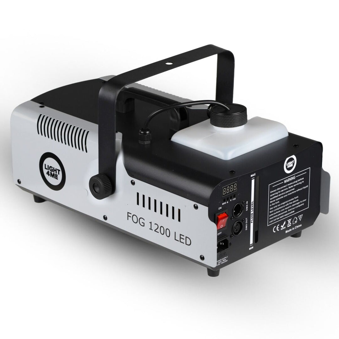 Light4Me Fog 1200 LED Machine à brouillard 1200W avec RGB LED & DMX