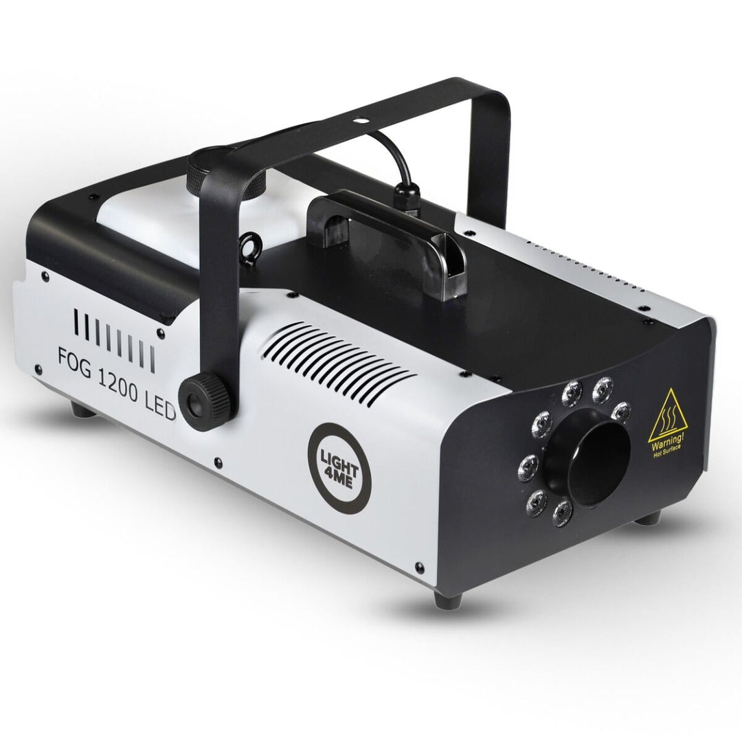 Light4Me Fog 1200 LED Machine à brouillard 1200W avec RGB LED & DMX