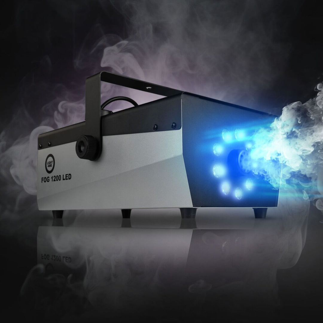 Light4Me Fog 1200 LED V2 Machine à brouillard 1200W avec LED