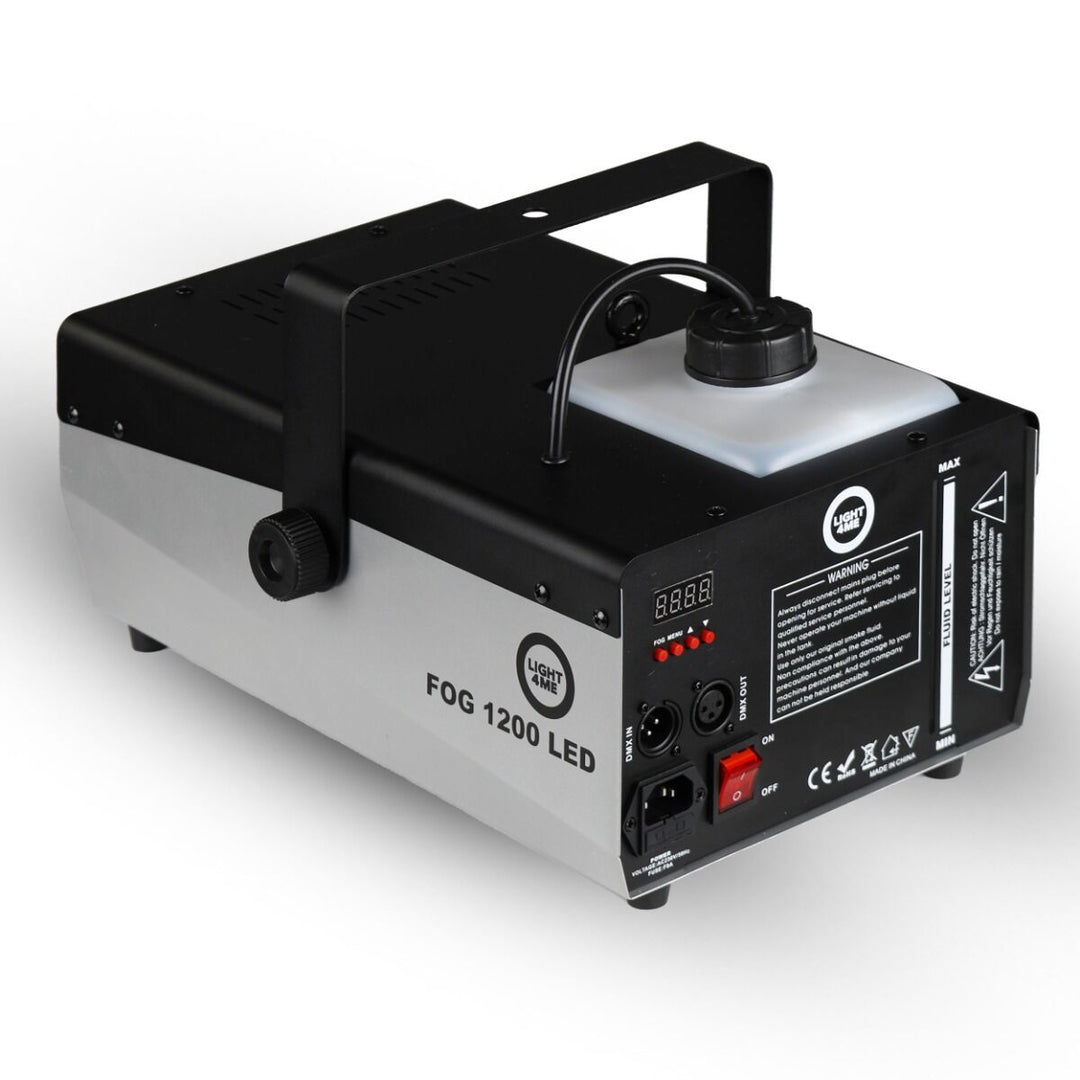 Light4Me Fog 1200 LED V2 Machine à brouillard 1200W avec LED