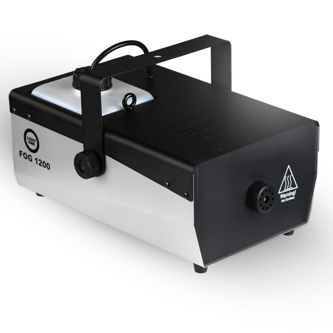 Light4Me Fog 1200 V2 Machine à brouillard 1200W avec télécommande sans fil & DMX