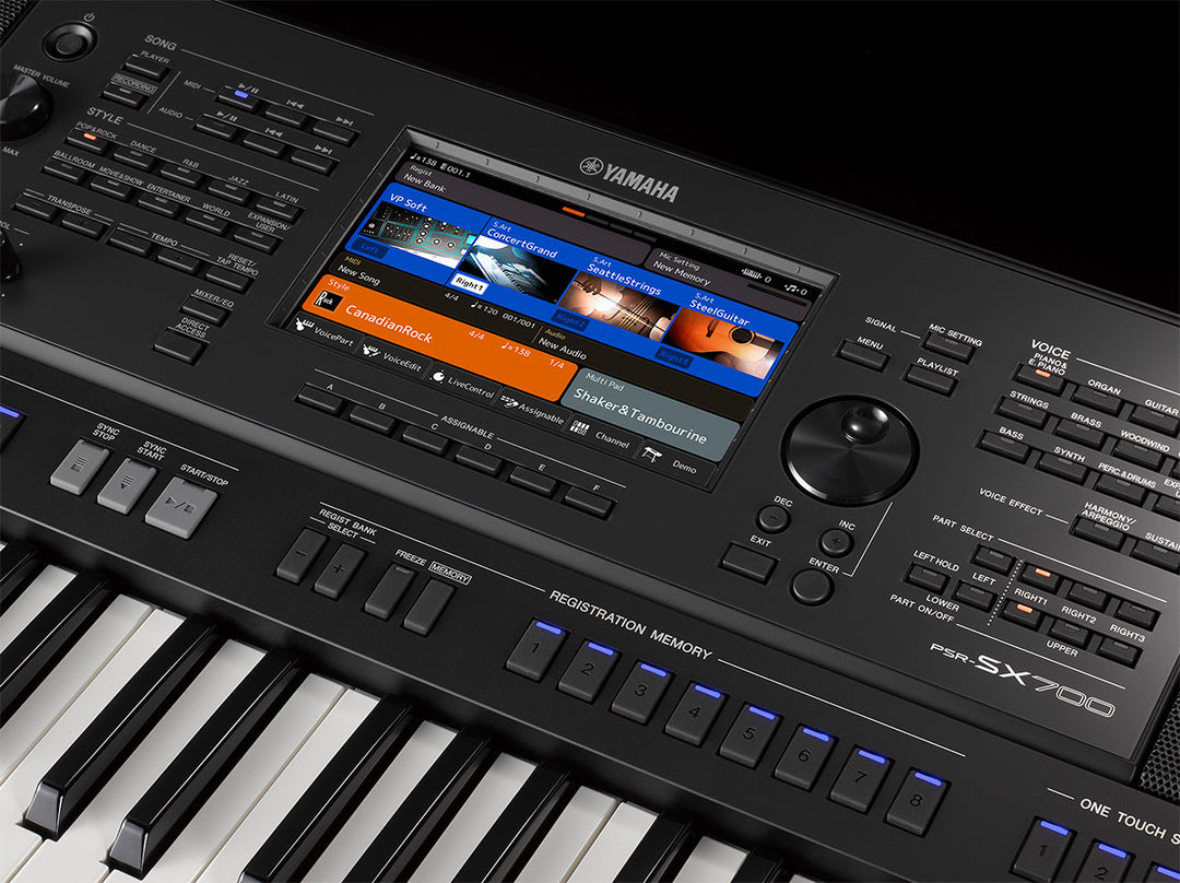 Yamaha PSR-SX600 Pack de Démarrage Incl. Yamaha Gigbag gratuit