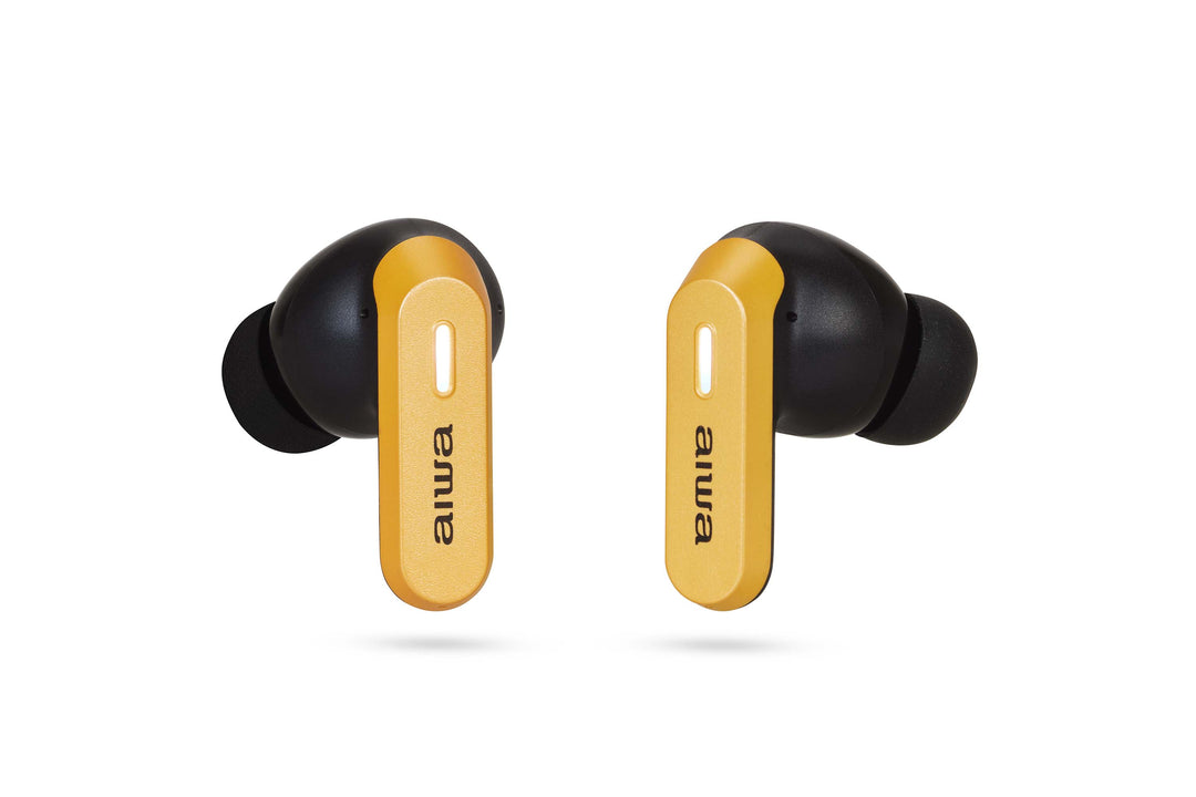 Aiwa ETWS-330YL écouteurs TWS, Jaune