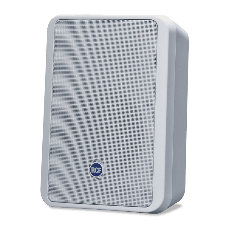 RCF enceinte pour montage mural MR55 compacte 2 voies, blanche
