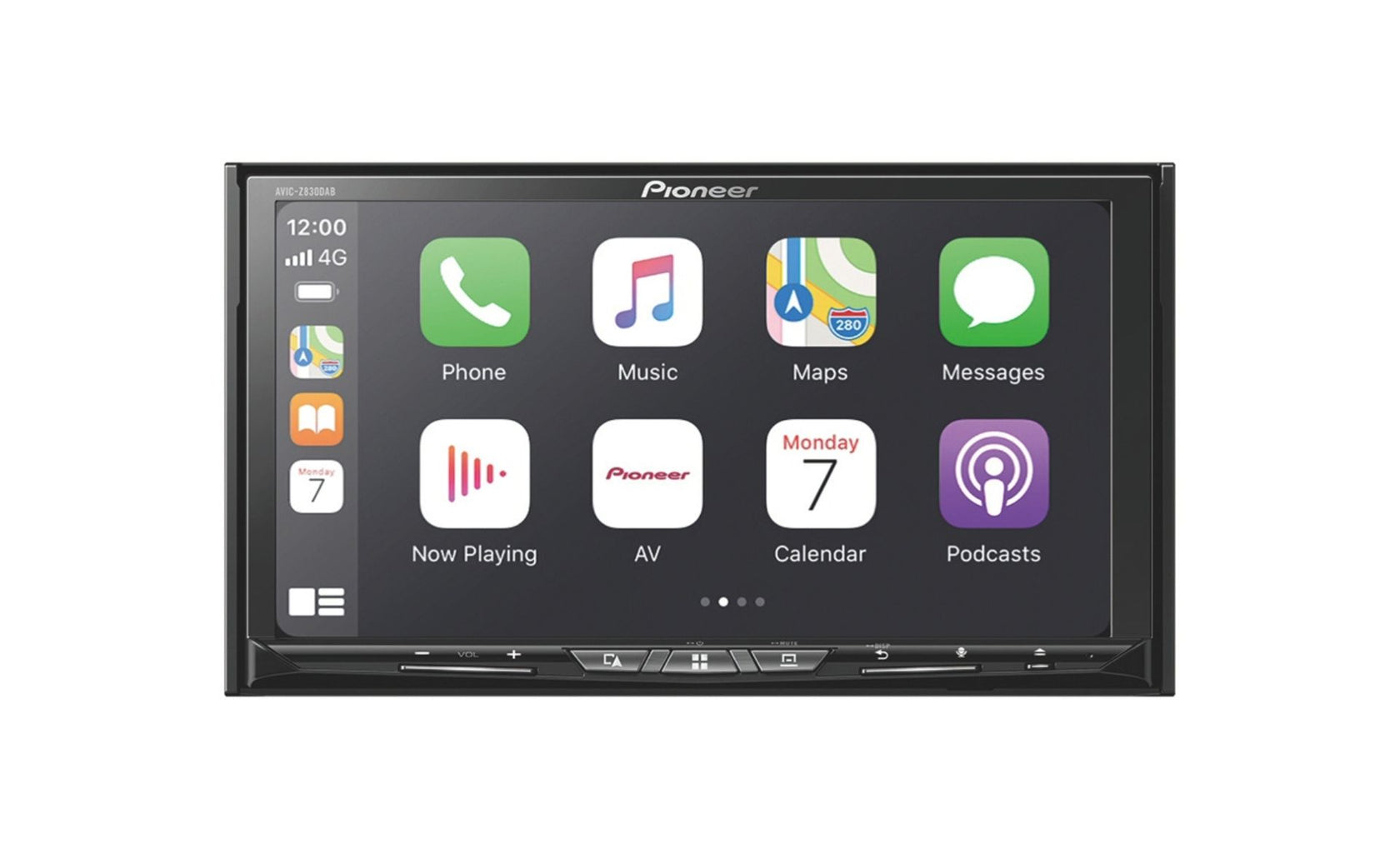 Pioneer AVIC-Z830DAB Navigation GPS, Bluetooth et Apple CarPlay sans fil