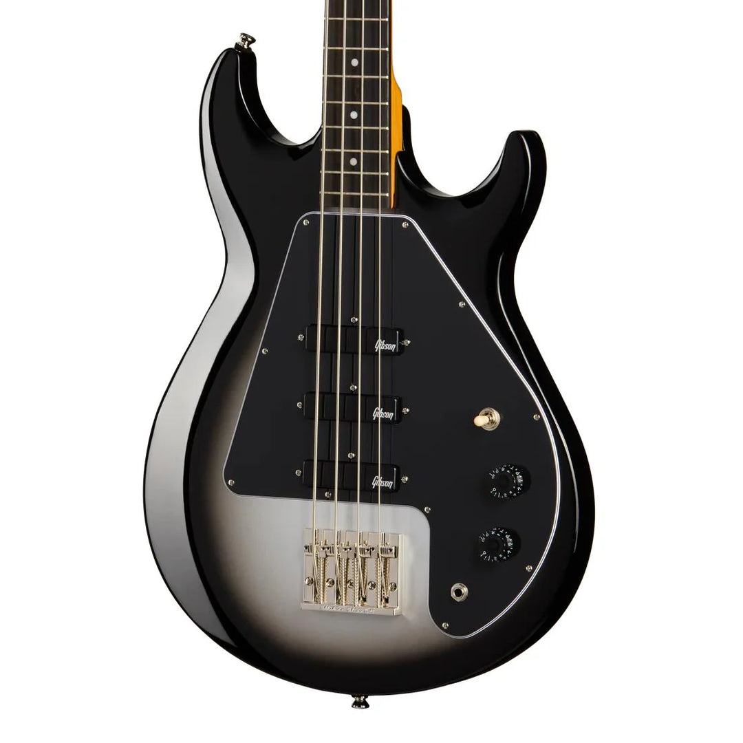 Epiphone Mike Dirnt Grabber G-3 basse, Silverburst