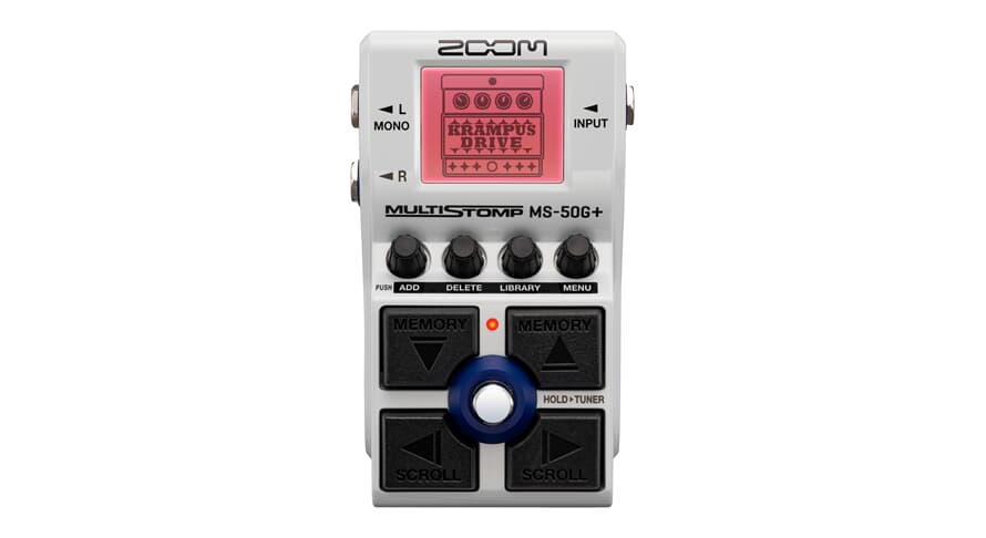 Zoom MS-50G+ MultiStomp pédale de guitare