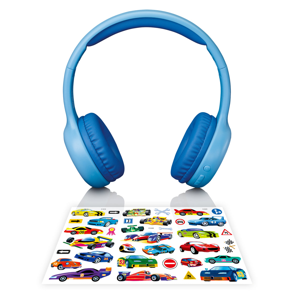 Lenco Headphones HP-010BU (Blue)