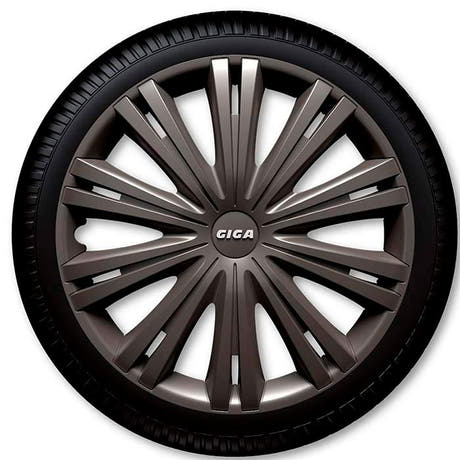 13" Set d'enjoliveurs Giga anthracite